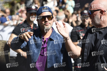 Ankunft von Brad Pitt auf dem San Sebastian International Film Festival 2026