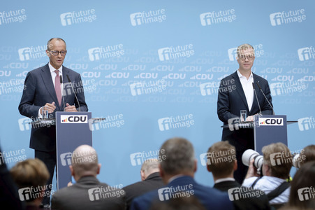 CDU Pressekonferenz zu den Landtagswahlen in Berlin und Mecklenburg-Vorpommern in Berlin