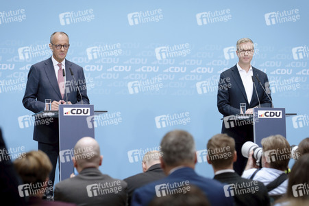 CDU Pressekonferenz zu den Landtagswahlen in Berlin und Mecklenburg-Vorpommern in Berlin
