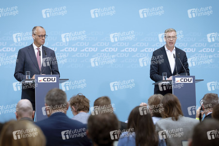 CDU Pressekonferenz zu den Landtagswahlen in Berlin und Mecklenburg-Vorpommern in Berlin