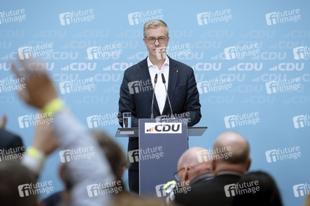 CDU Pressekonferenz zu den Landtagswahlen in Berlin und Mecklenburg-Vorpommern in Berlin