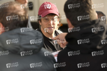 Ankunft von Jesse Eisenberg auf dem San Sebastian International Film Festival 2026