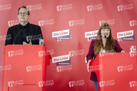 Fraktionssitzung der Bundestagsfraktion der Partei Die Linke in Berlin