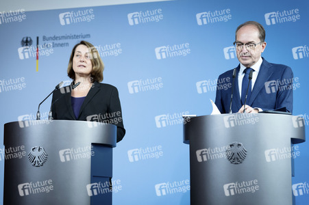Pressekonferenz zum Aktionsplan Sozialleistungsmissbrauch in Berlin