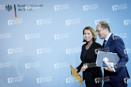 Pressekonferenz zum Aktionsplan Sozialleistungsmissbrauch in Berlin