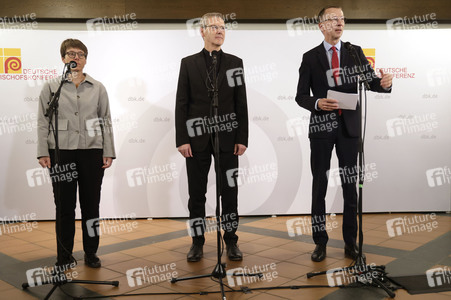 Pressekonferenz zur Herbst-Vollversammlung der Deutschen Bischofskonferenz in Fulda