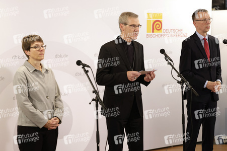 Pressekonferenz zur Herbst-Vollversammlung der Deutschen Bischofskonferenz in Fulda