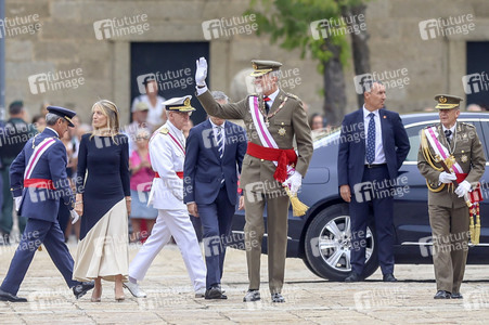 König Felipe bei Ordensverleihung in San Lorenzo de El Escorial