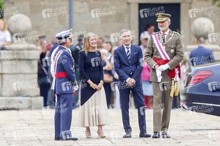 König Felipe bei Ordensverleihung in San Lorenzo de El Escorial