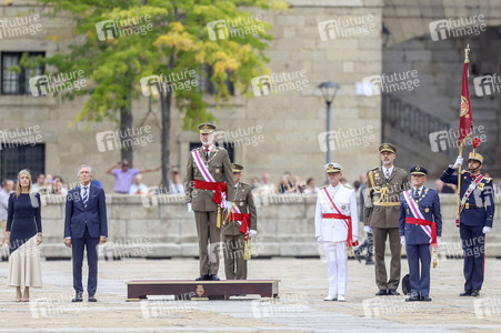 König Felipe bei Ordensverleihung in San Lorenzo de El Escorial