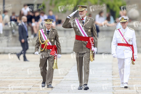 König Felipe bei Ordensverleihung in San Lorenzo de El Escorial