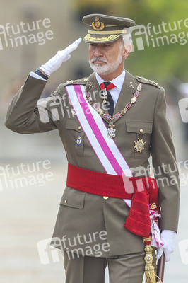 König Felipe bei Ordensverleihung in San Lorenzo de El Escorial