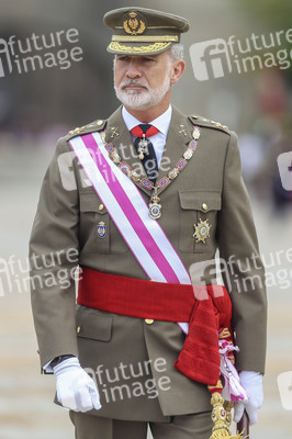 König Felipe bei Ordensverleihung in San Lorenzo de El Escorial