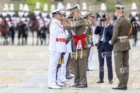 König Felipe bei Ordensverleihung in San Lorenzo de El Escorial