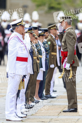 König Felipe bei Ordensverleihung in San Lorenzo de El Escorial
