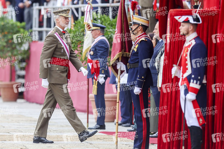 König Felipe bei Ordensverleihung in San Lorenzo de El Escorial
