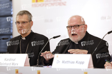 Pressegespräch bei der bei der Herbst-Vollversammlung der Deutschen Bischofskonferenz in Fulda