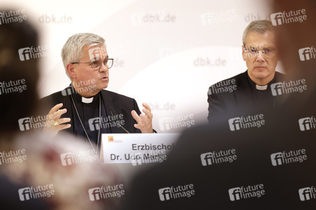 Pressegespräch bei der bei der Herbst-Vollversammlung der Deutschen Bischofskonferenz in Fulda