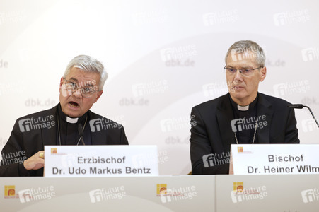 Pressegespräch bei der bei der Herbst-Vollversammlung der Deutschen Bischofskonferenz in Fulda