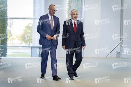 Empfang des Präsidenten von Kasachstan in Berlin