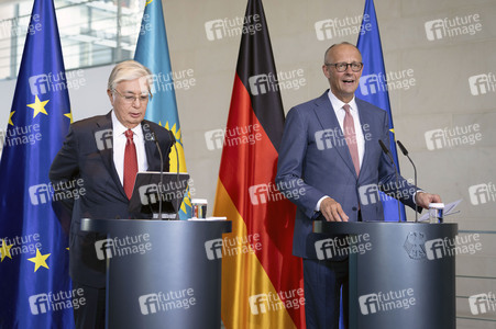Empfang des Präsidenten von Kasachstan in Berlin