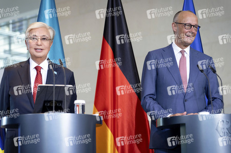 Empfang des Präsidenten von Kasachstan in Berlin