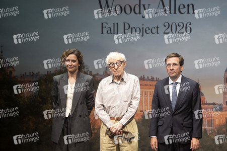 Pressetermin 'Woody Allen Fall Project 2026' in Madrid