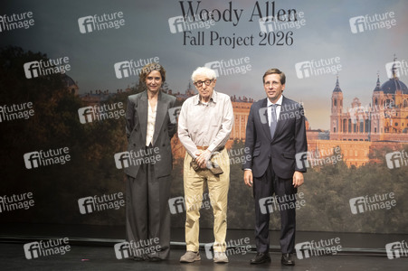 Pressetermin 'Woody Allen Fall Project 2026' in Madrid