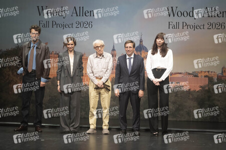 Pressetermin 'Woody Allen Fall Project 2026' in Madrid