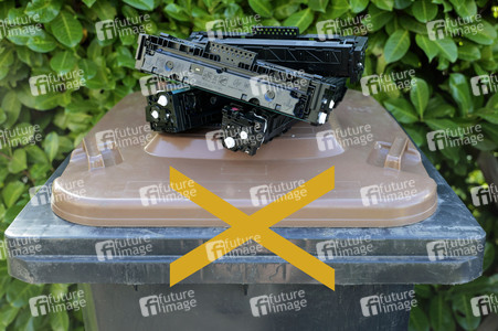 Symbolfoto Tonerentsorgung