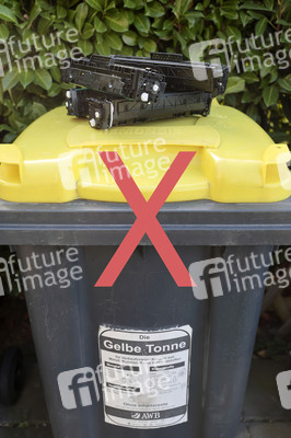Symbolfoto Tonerentsorgung