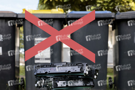 Symbolfoto Tonerentsorgung