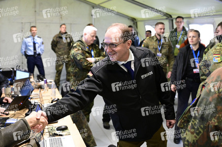 Kommunikationsübung MURE 26 auf dem Truppenübungsplatz Oberlausitz in Weißkeißel