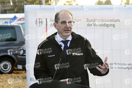 Kommunikationsübung MURE 26 auf dem Truppenübungsplatz Oberlausitz in Weißkeißel