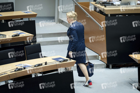 1. Plenarsitzung des neuen Berliner Abgeordnetenhauses in Berlin