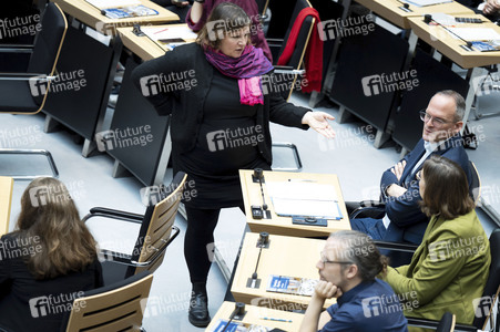 1. Plenarsitzung des neuen Berliner Abgeordnetenhauses in Berlin
