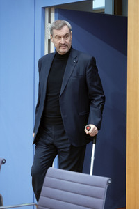 30.01.2026<br>Bundespressekonferenz '3 Löwen Allianz' in Berlin