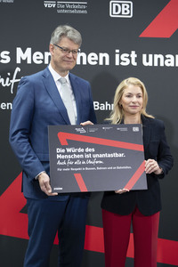 05.05.2026<br>Vorstellung der Kampagne 'Die Würde des Menschen ist unantastbar - Auch für alle in Uniform' in Berlin