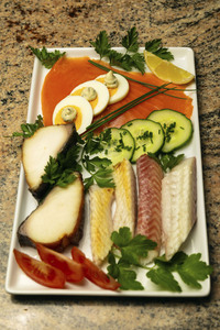 27.10.2025<br>Symbolfoto Fischplatte