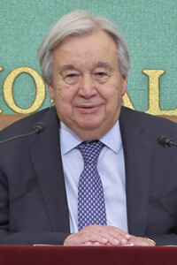 20.05.2026<br>Pressekonferenz mit UN-Generalsekretär António Guterres in Tokio