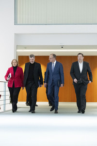 11.12.2025<br>Pressestatement zu den Ergebnissen des Koalitionsausschusses in Berlin