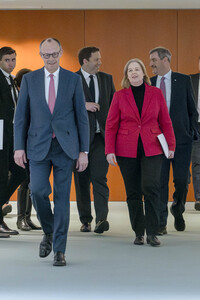 13.04.2026<br>Pressestatement nach den Gesprächen der Koalition in Berlin