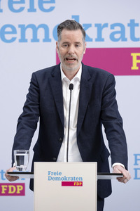 23.02.2026<br>Pressekonferenz mit Christian Dürr in Berlin