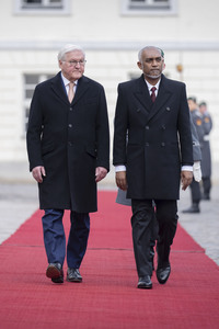 10.02.2026<br>Empfang des Präsidenten der Malediven in Berlin