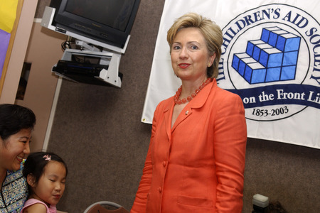 Hillary Clinton in New York