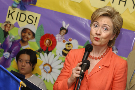 Hillary Clinton in New York