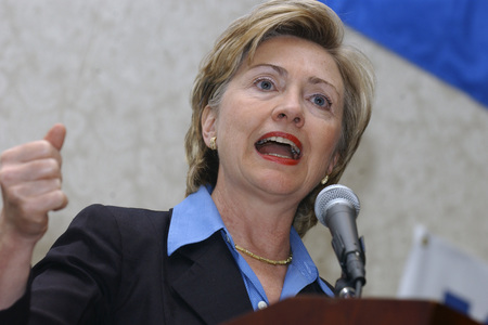 Hillary Clinton in New York