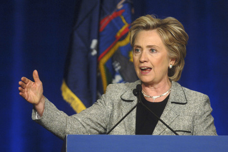 Hillary Clinton in New York