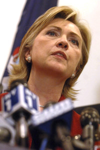 Hillary Clinton in New York