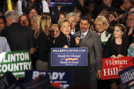 Hillary Clinton in New York